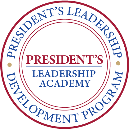 HOW President’s Leadership Academy Logo_Circle White
